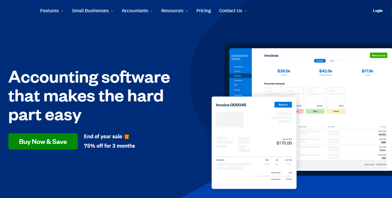 FreshBooks Financial Management Software