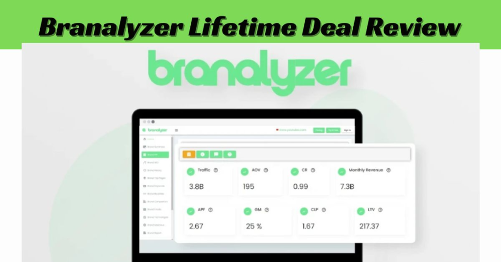 Branalyzer - All In One Brands Analysis Software Lifetime Deal Review