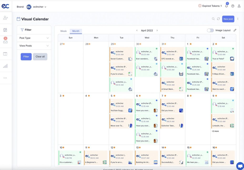 Social Media Calendar Tools