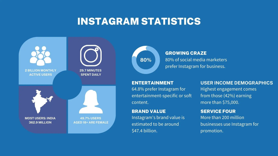 instagram statisics